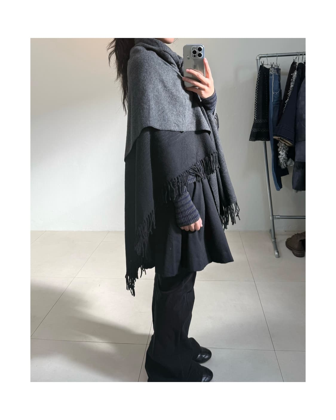 빈티지 케이프 (개인결제창 상품이미지2