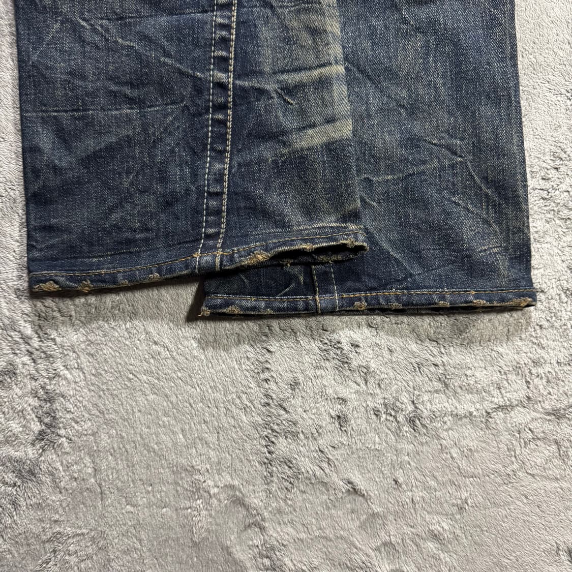 버커루 y2k 빈티지워싱 부츠컷 데님팬츠  상품이미지8