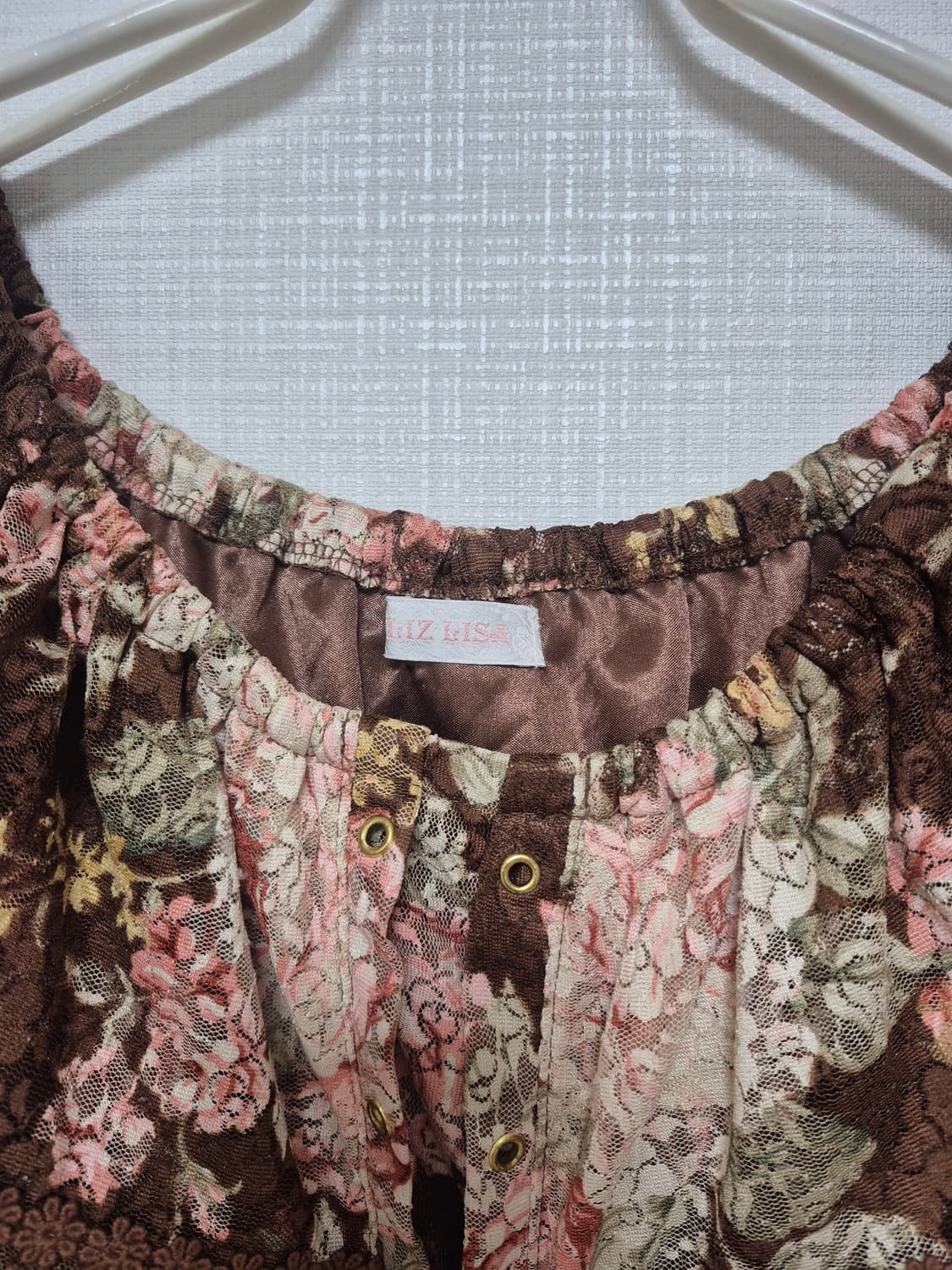 리즈리사 초고전템 히메갸루  쵸코 플로럴 오프숄더 상품이미지3