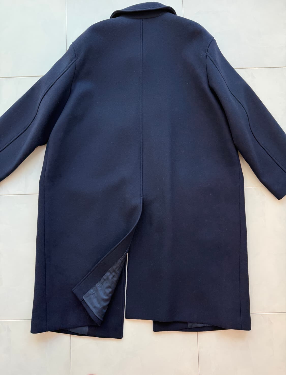 포터리 멜톤울 맥코트 네이비 2(105-110) 상품이미지4