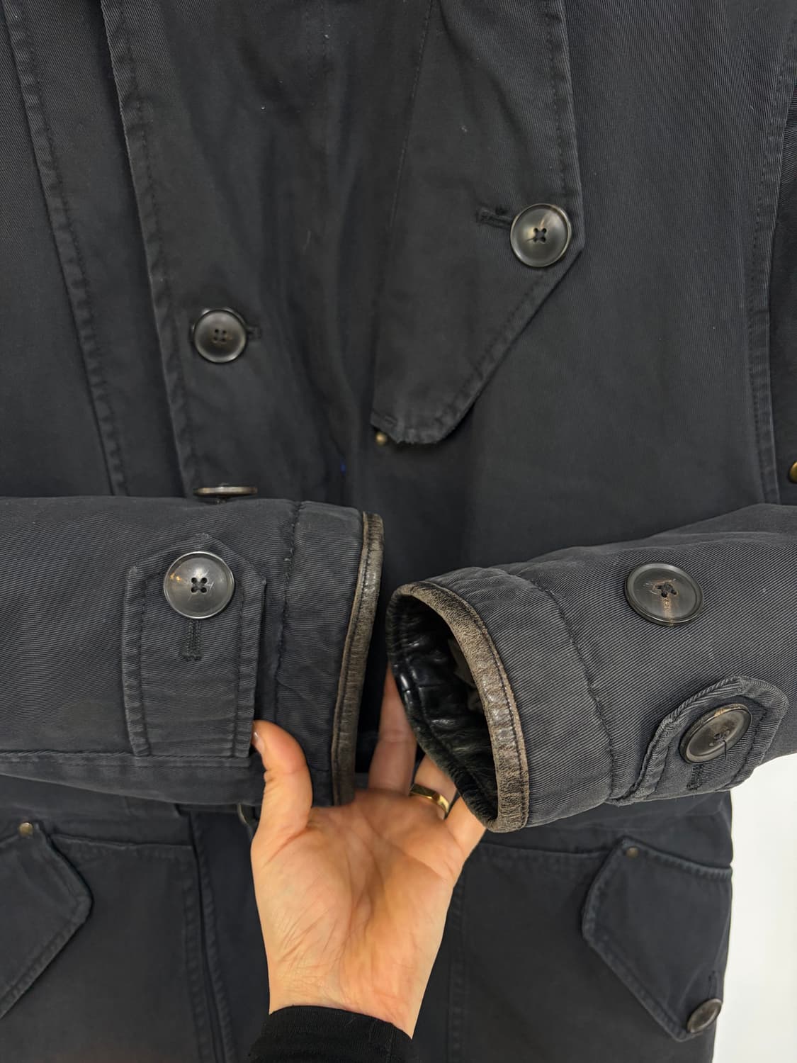 폴로 벨트 야상 패딩 자켓[1809] 상품이미지7