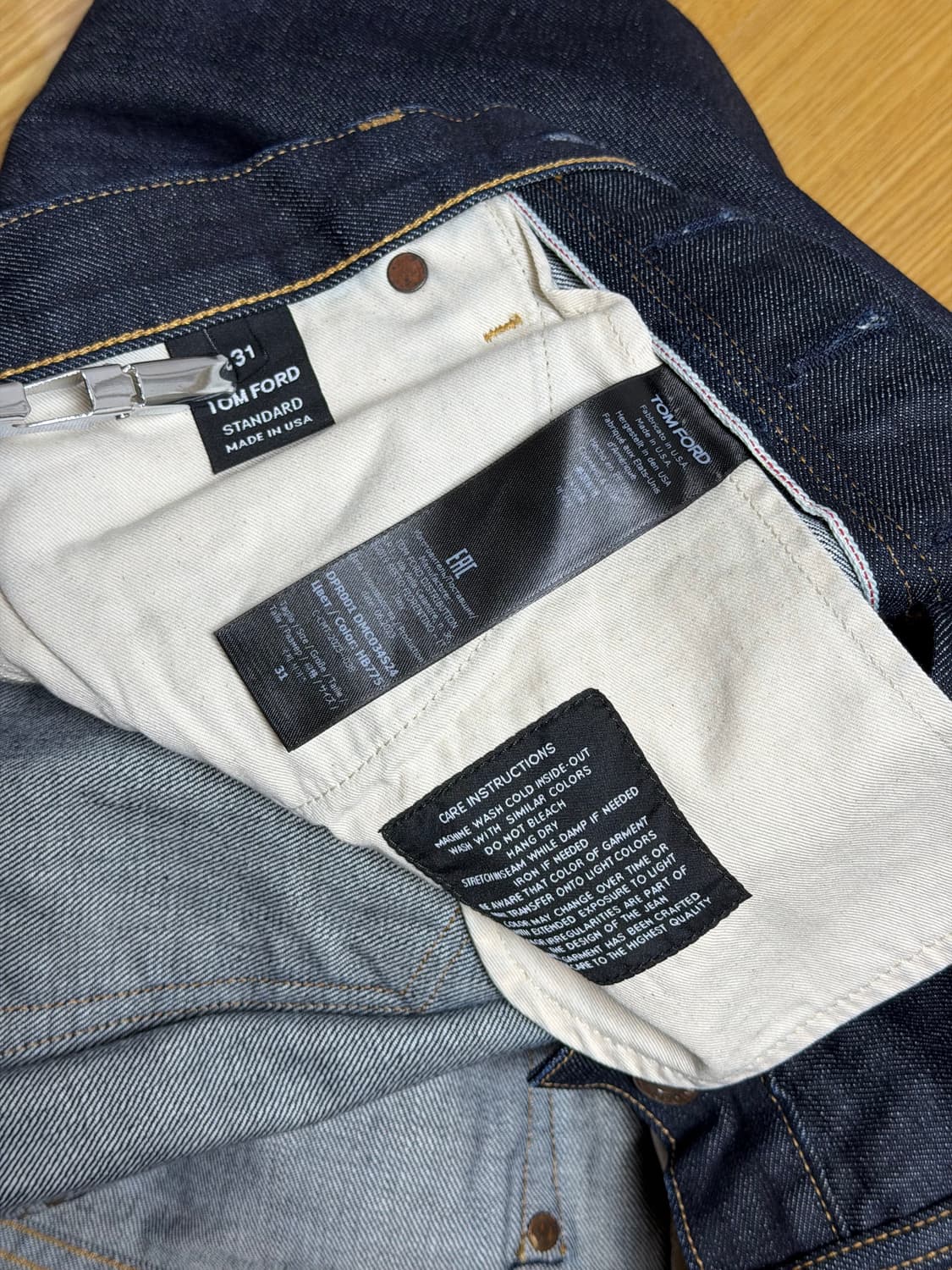 (31)톰포드 / DPR001 스탠다드 핏 / 셀비지 데님 상품이미지8