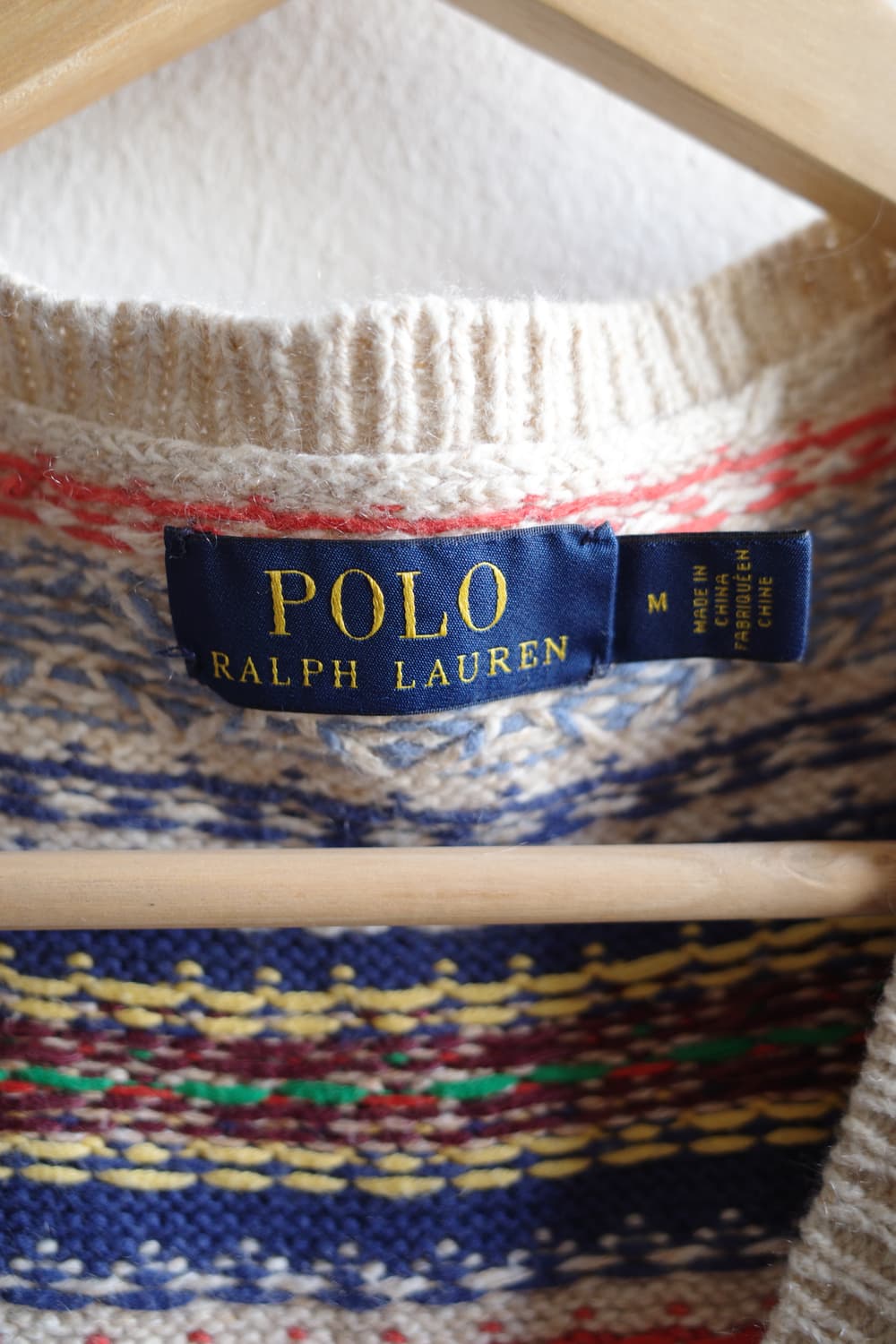 폴로 페어아일 니트 조끼 상품이미지5