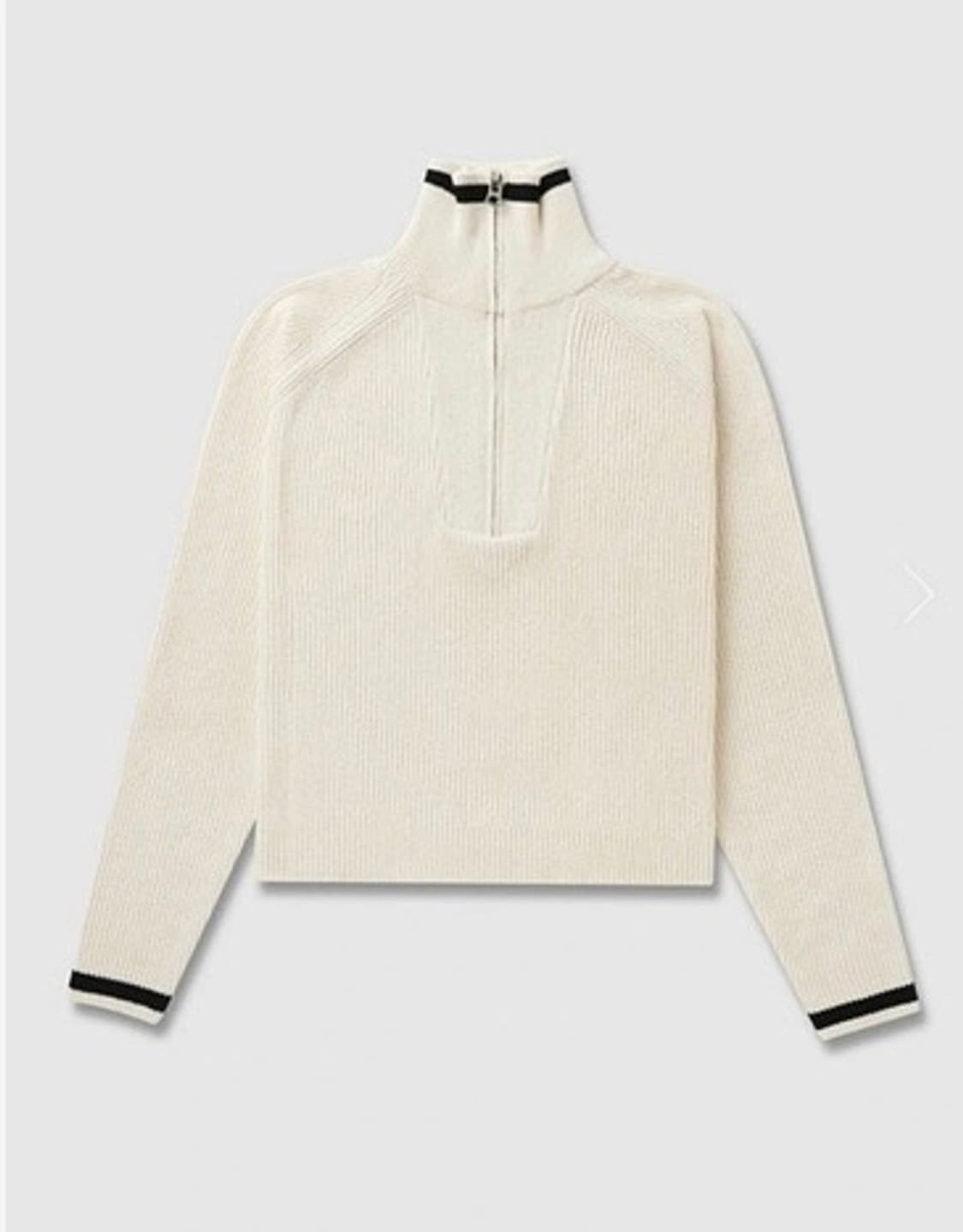 얼바닉30 요트 집업 니트 상품이미지2