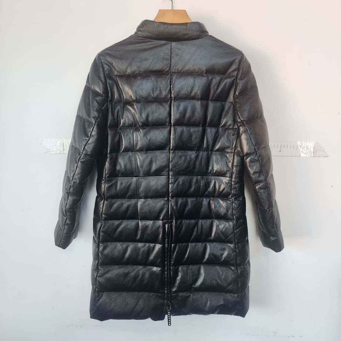 BREAL 블랙 가죽 패딩 상품이미지7