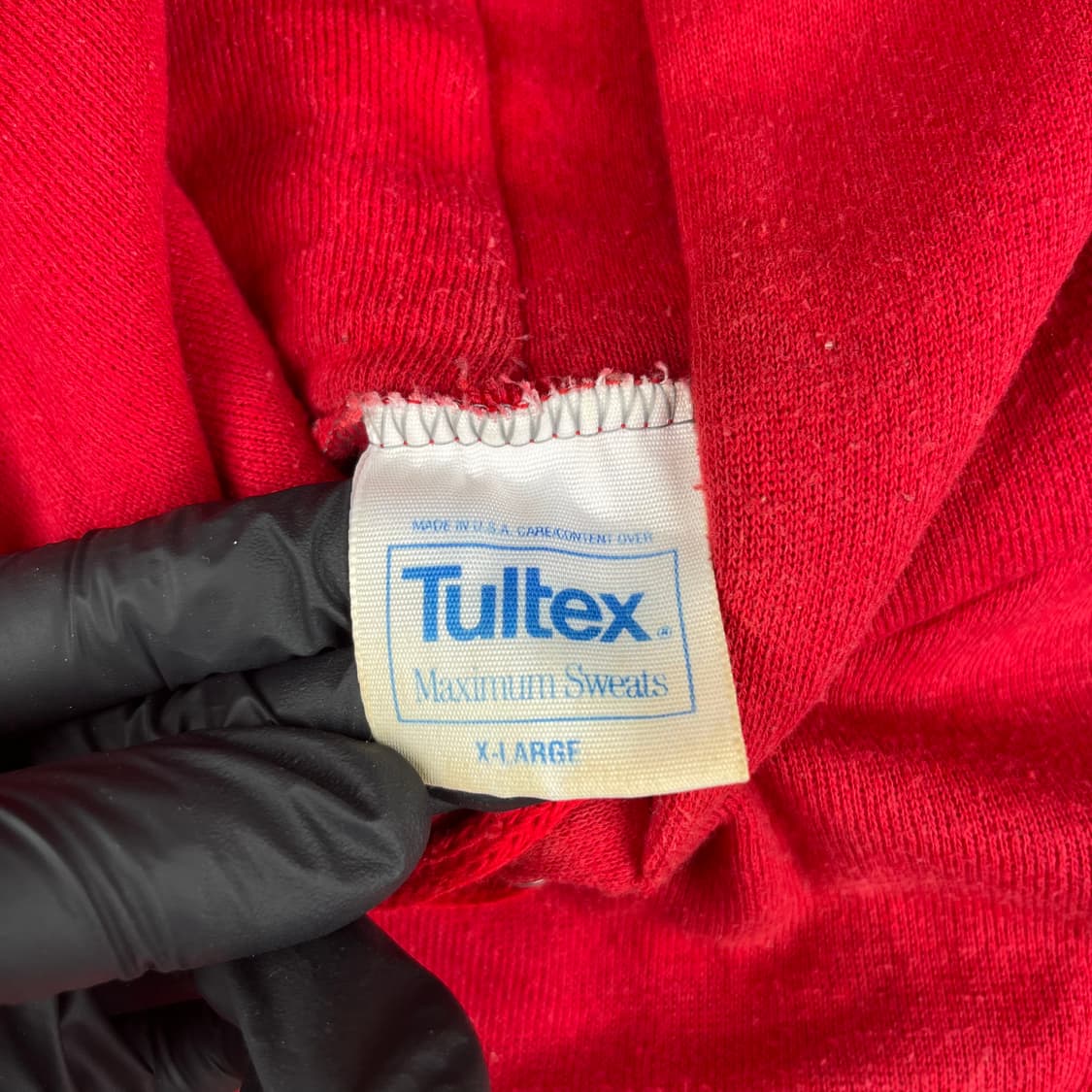 빈티지 말보로 후드 레드 상품이미지5