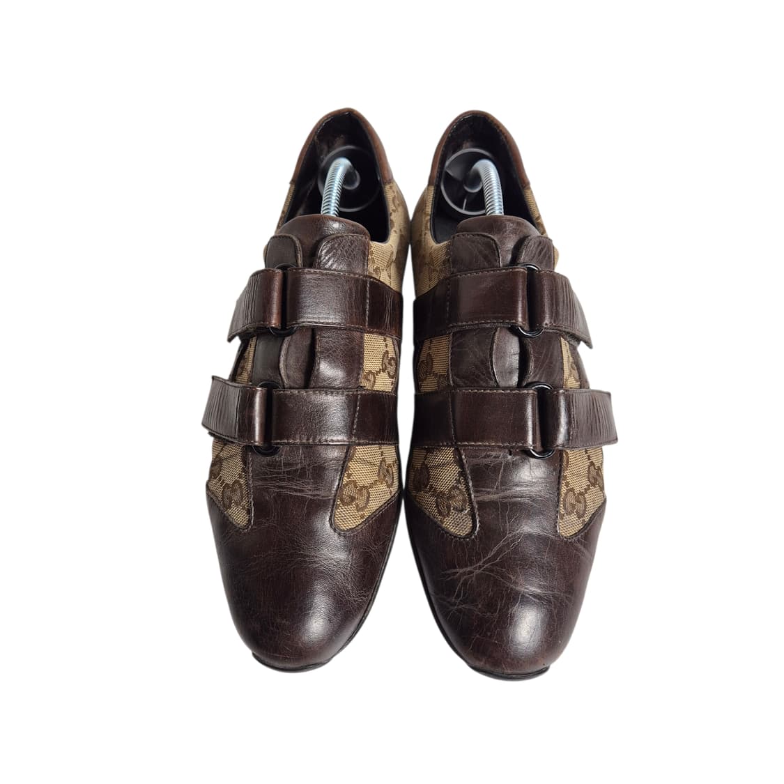 250) GUCCI 구찌 아카이브 벨크로 스트랩 로우 스니커즈 상품이미지5