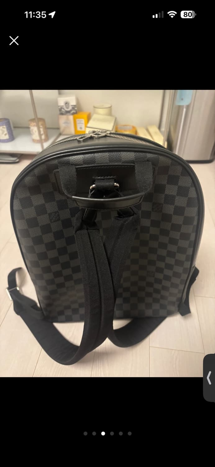 루이비통 다미에 백팩 블랙 상품이미지3