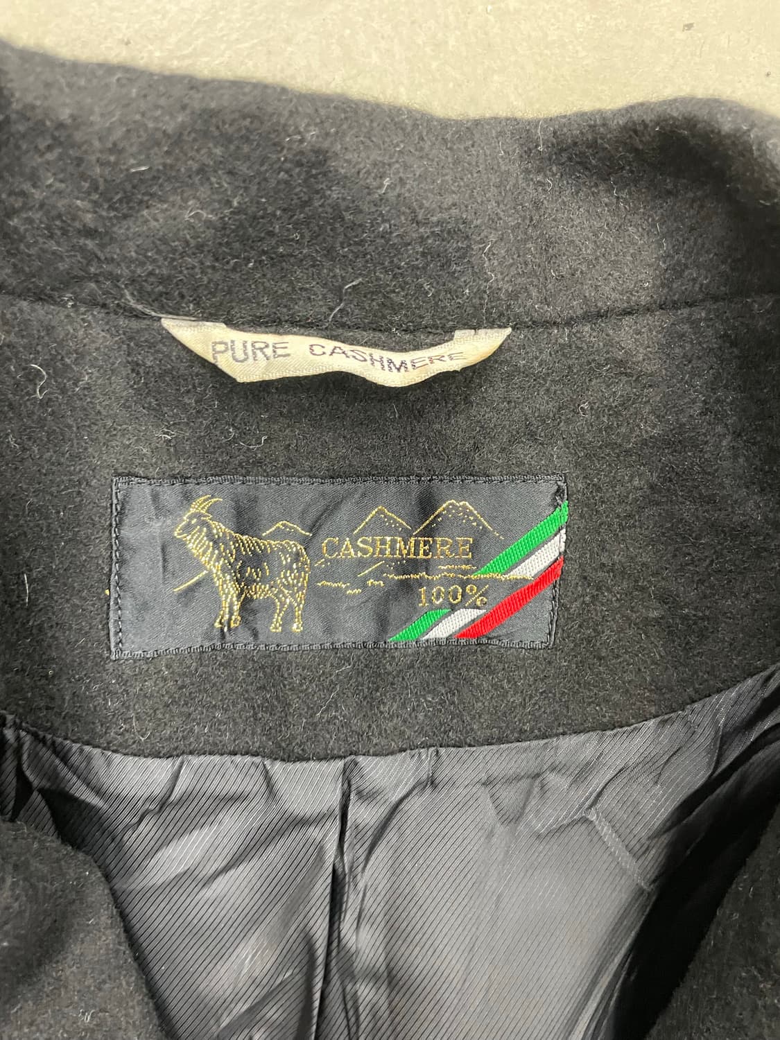 빈티지 캐시미어 100 코트 상품이미지4