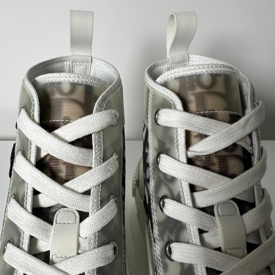 디올 x 숀 B23 하이 오블리크 캔버스 스니커즈 상품이미지6