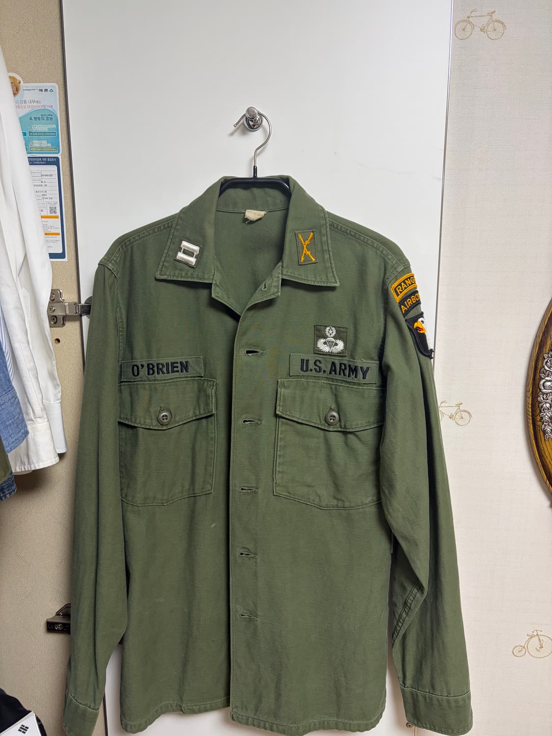 미군 오리지널 OG-107 셔츠 상품이미지1