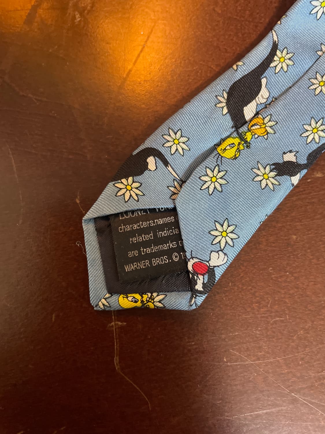 빈티지 루니툰즈 silk 넥타이 made in Italy 상품이미지4