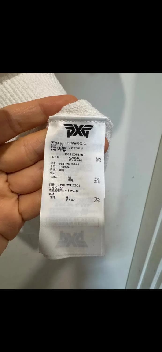 새상품 PXG 골프 후드 반팔 티셔츠 상품이미지7