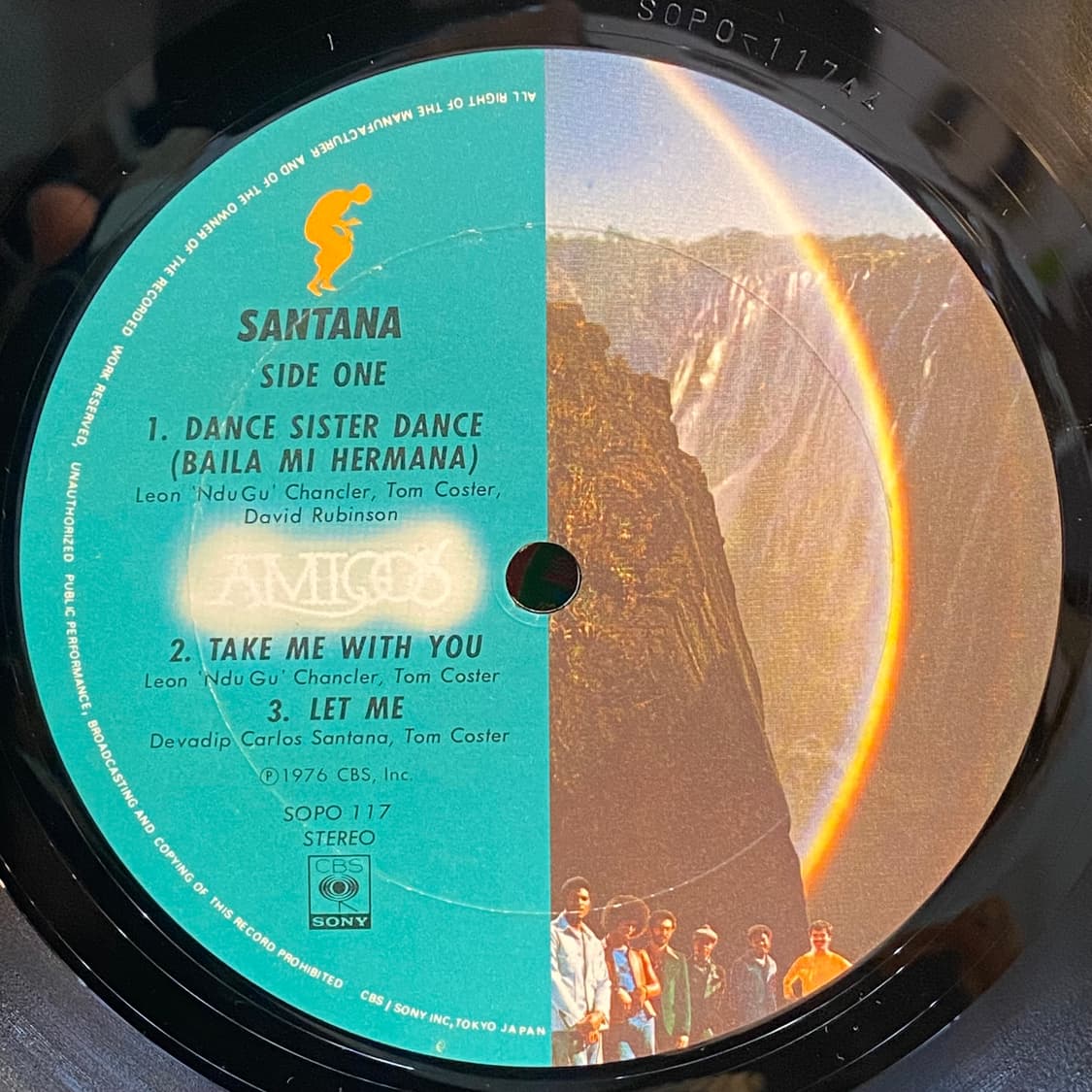 (LP-팝록) Santana -Amigos 상품이미지4