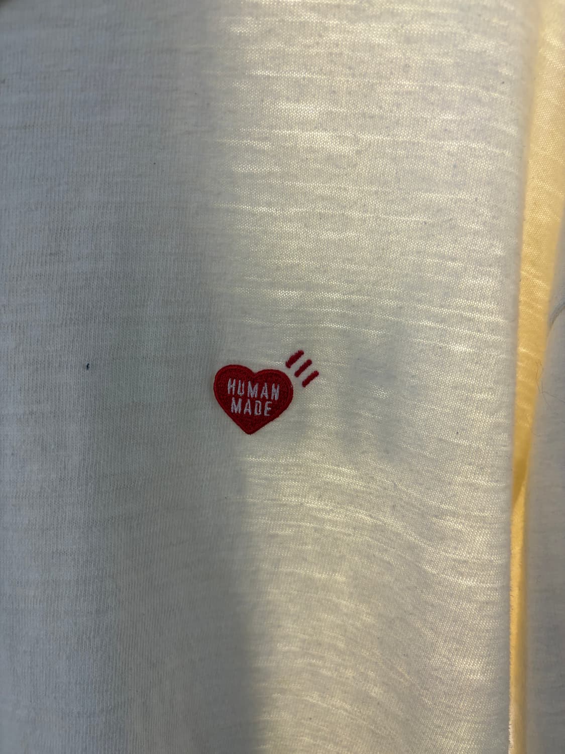 Human Made heart badge t-shirt 2XL 상품이미지5
