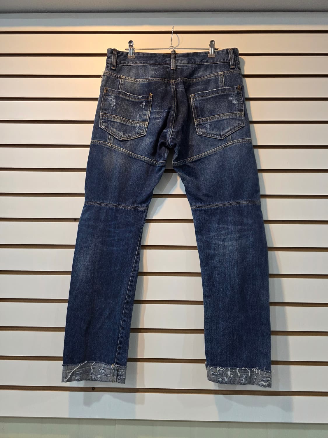 DSQUARED 디스퀘어드 마린디스진 앵커 자수 데님 팬츠 상품이미지2