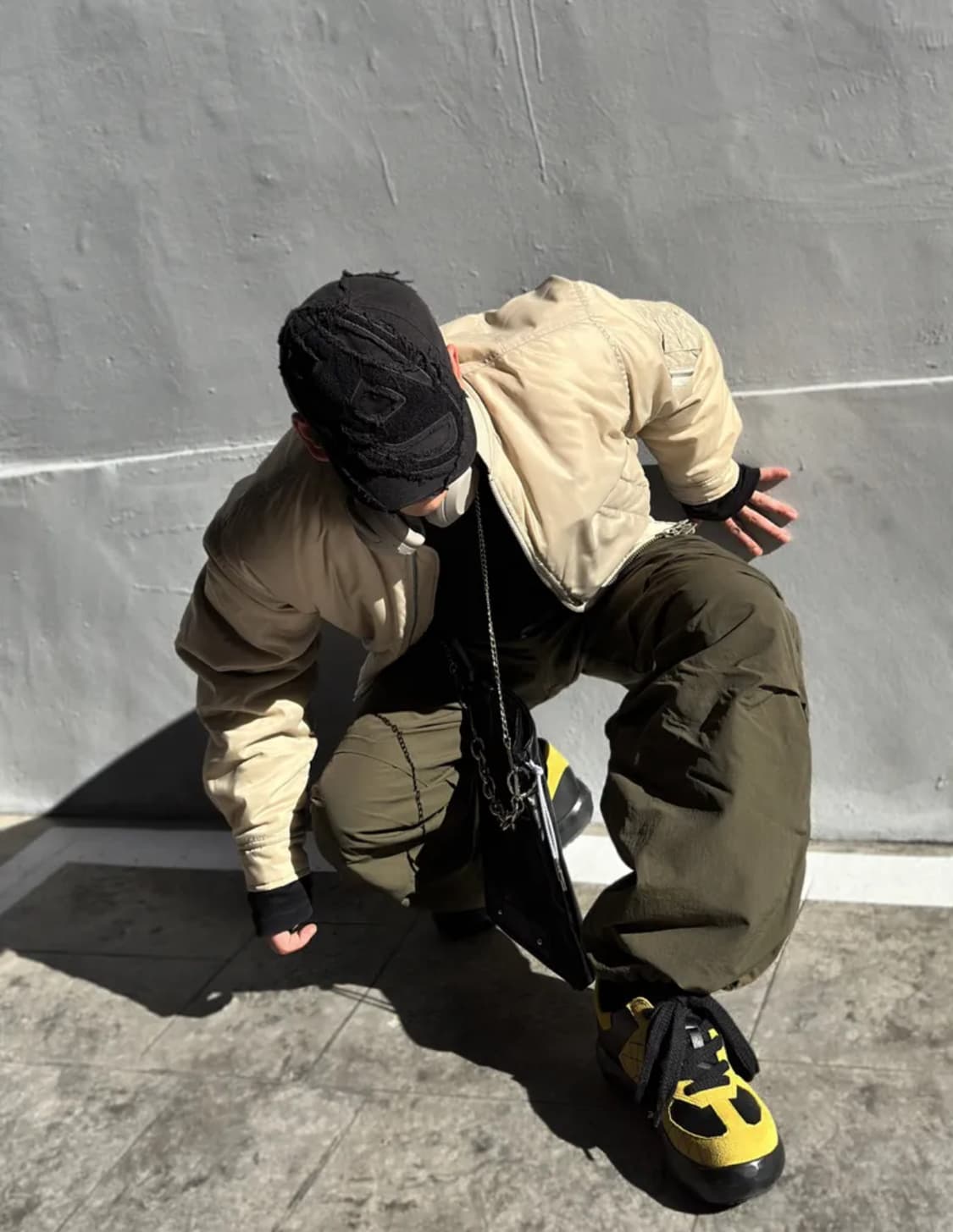 디젤 C 오비 볼캡 - 블랙 상품이미지1