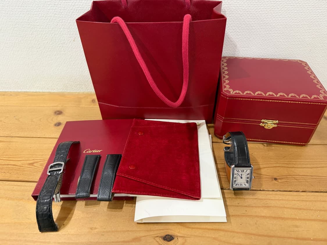 까르띠에 탱크 솔로 라지(보증서 풀세트) 상품이미지1