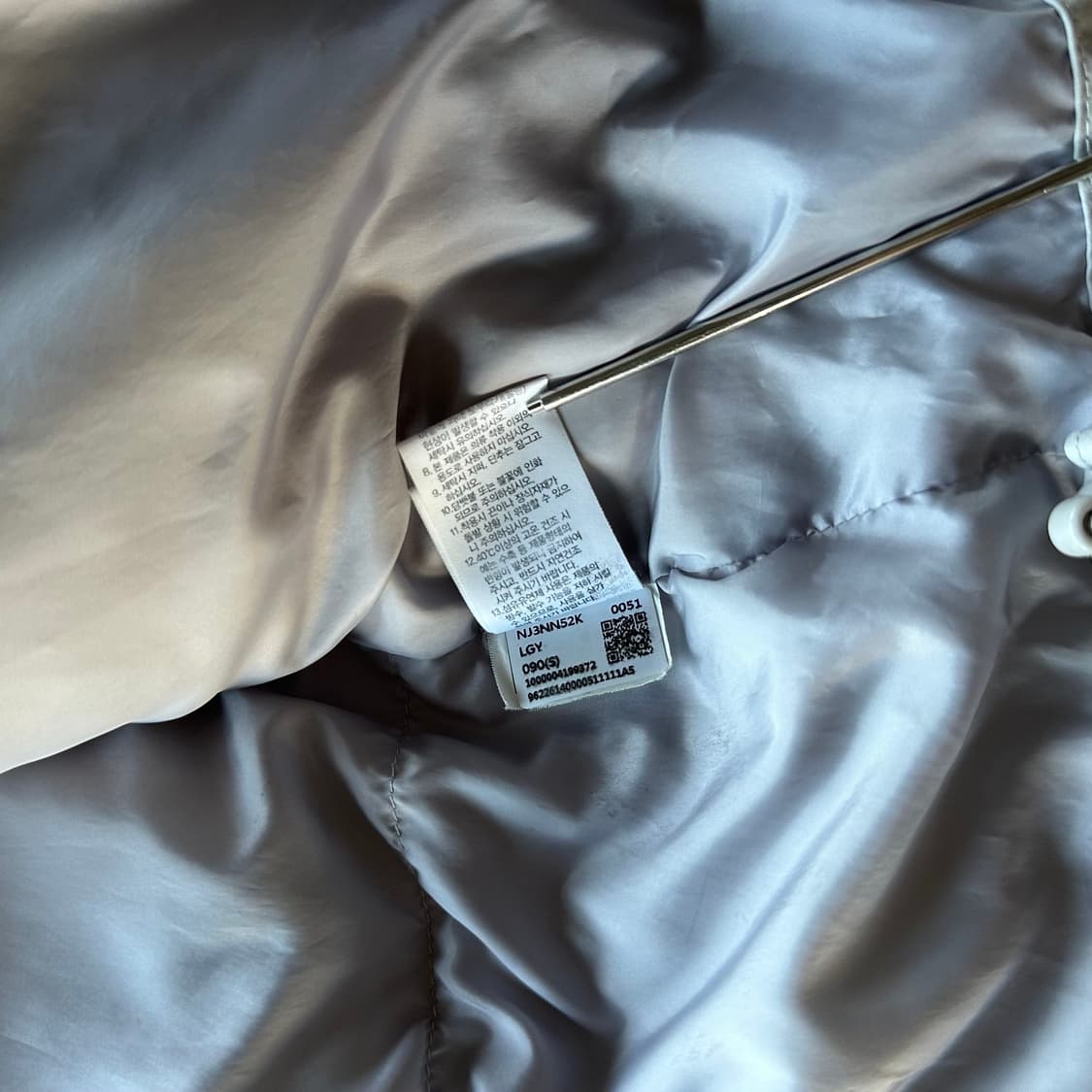 [S]노스페이스 화이트라벨 리버튼 온볼 패딩 자켓 상품이미지9