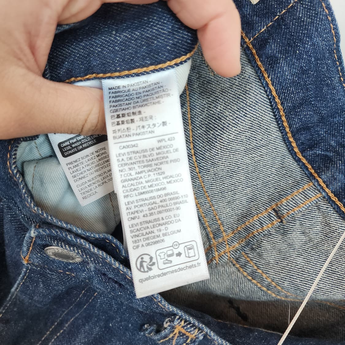 리바이스 데님 청바지 상품이미지5