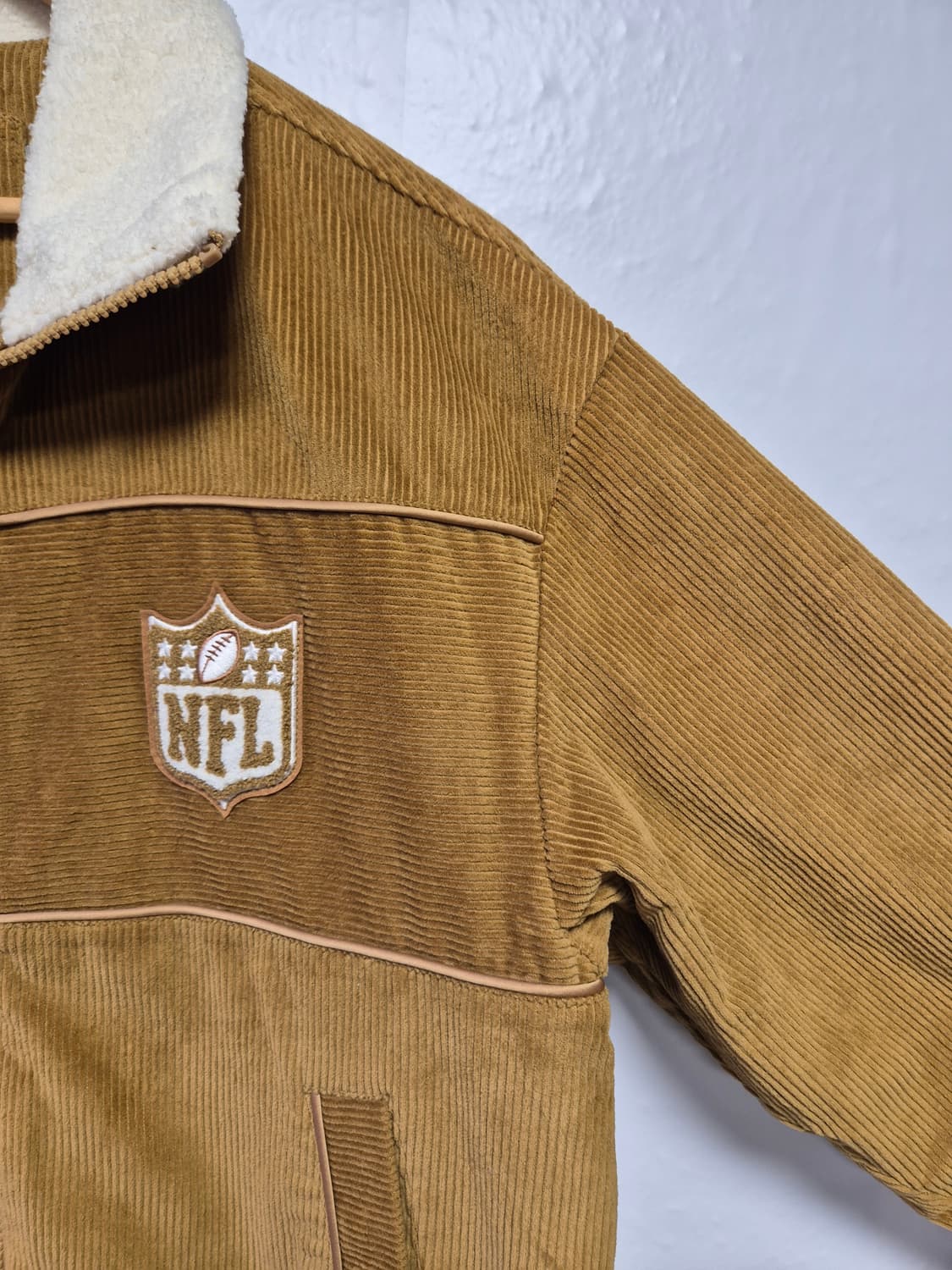NFL Team Apparel 코듀로이 자켓 브라운 L사이즈 (상태A급) 상품이미지2