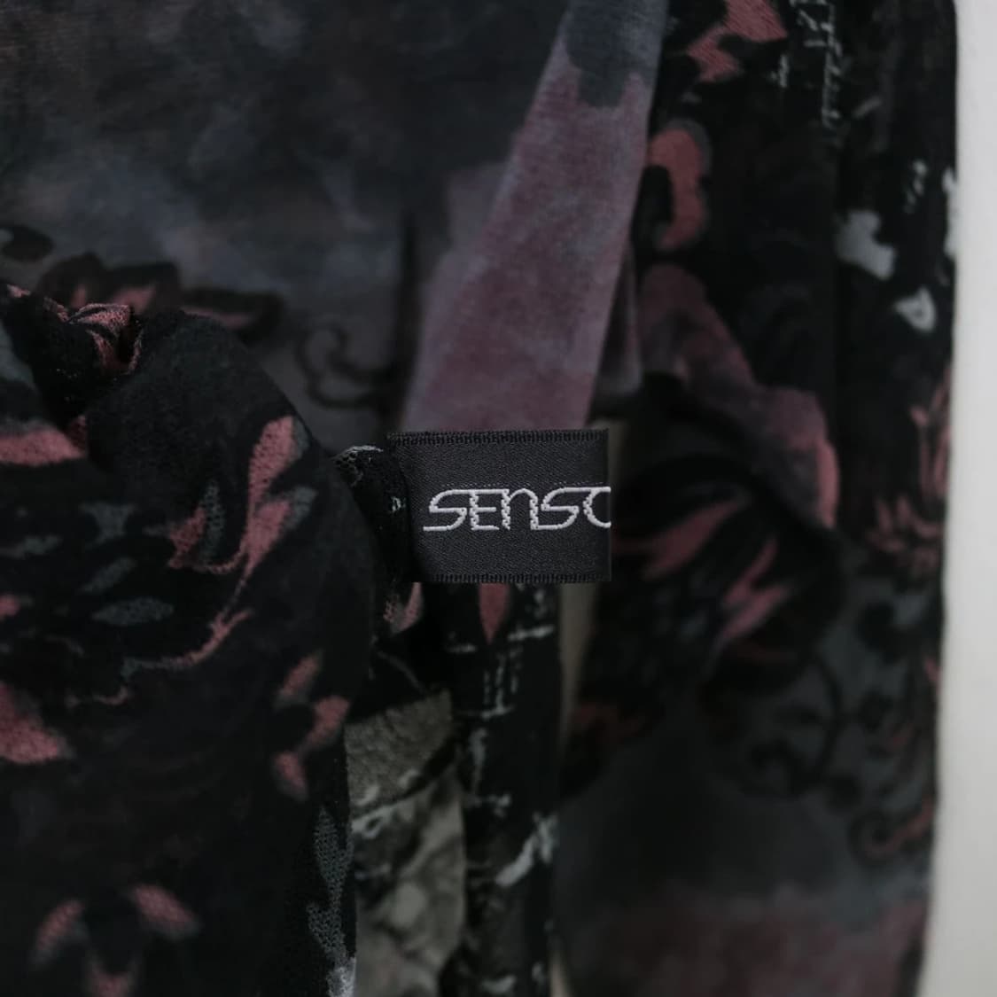 SENSOUNICO 오리엔탈 시스루 블라우스 67130 상품이미지7