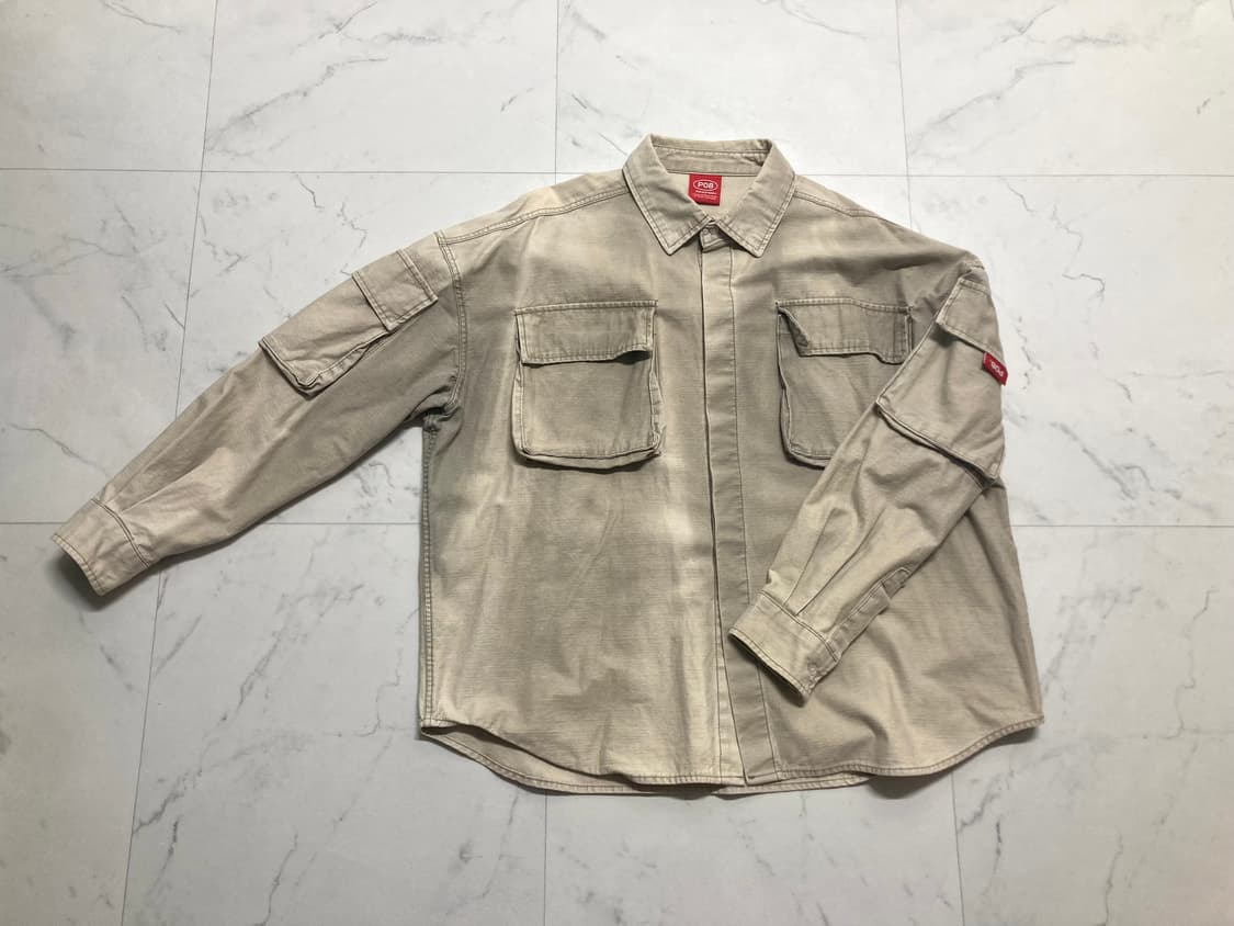 파라그래프 x NIHOW 스카치 오버핏 셔츠 자켓 110~ 상품이미지1