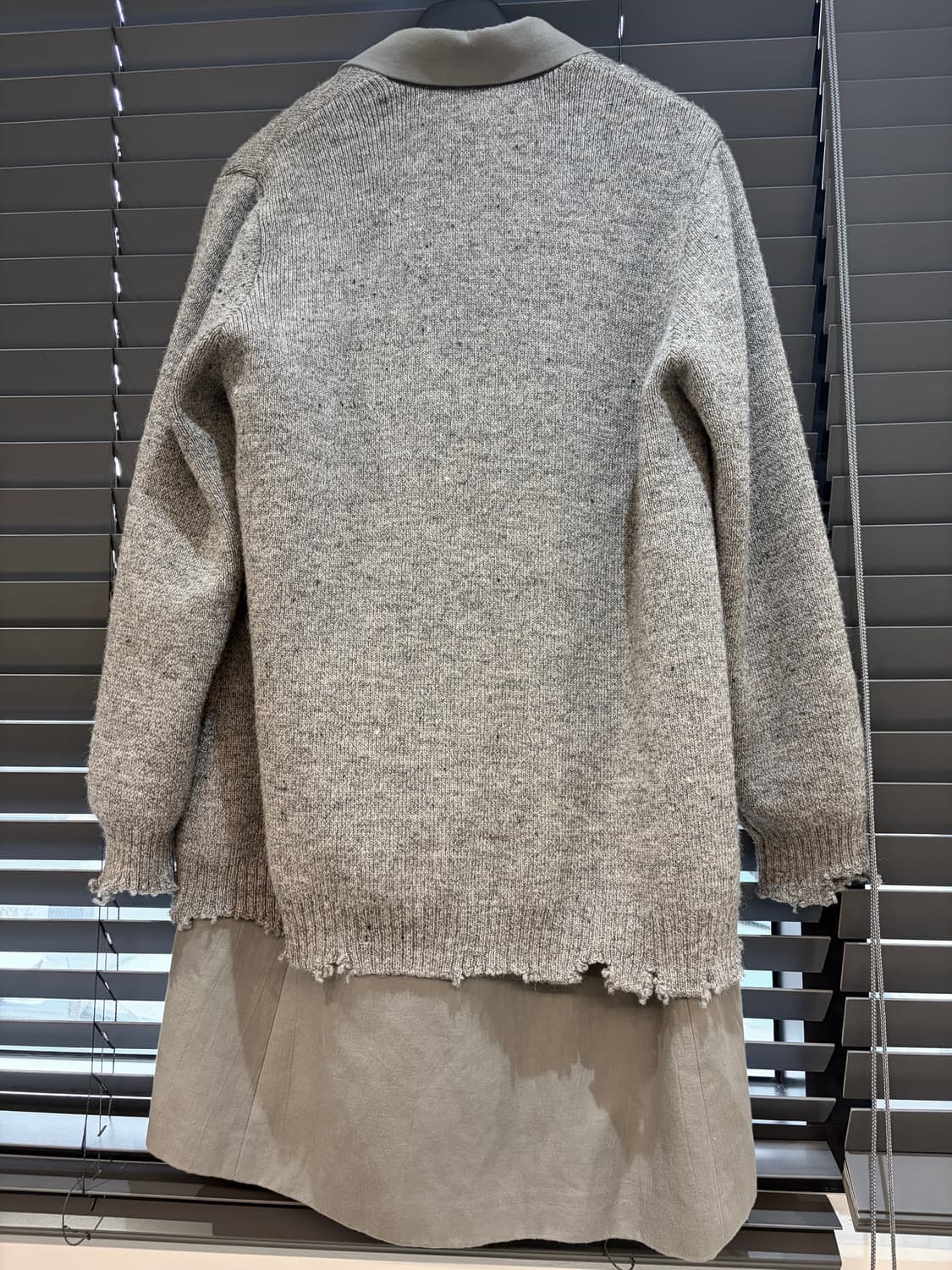 언더커버 17aw 레이어드 니트 코트 2사이즈 상품이미지2