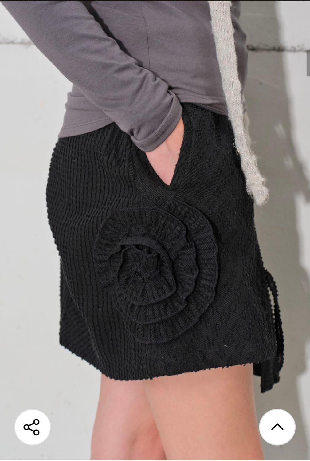 [새상품] 타입서비스 언발 미디 스커트 상품이미지2