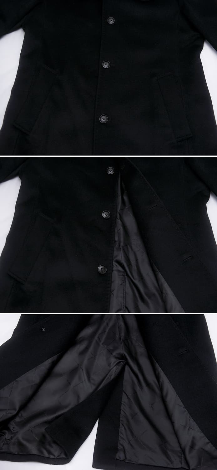 레노마 파리 옴므 퓨어 캐시미어 싱글 발마칸 트렌치 코트 (100+) 상품이미지6