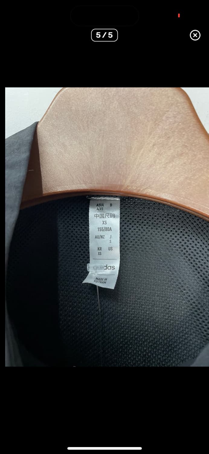 아디다스 우븐 크롭 바람막이 A2821 상품이미지5