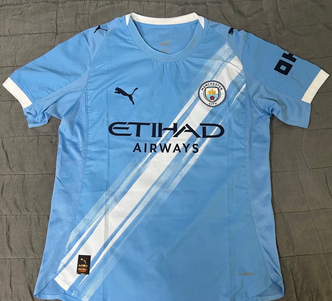 25/26 맨시티 홈 어센틱 유니폼 상품이미지1