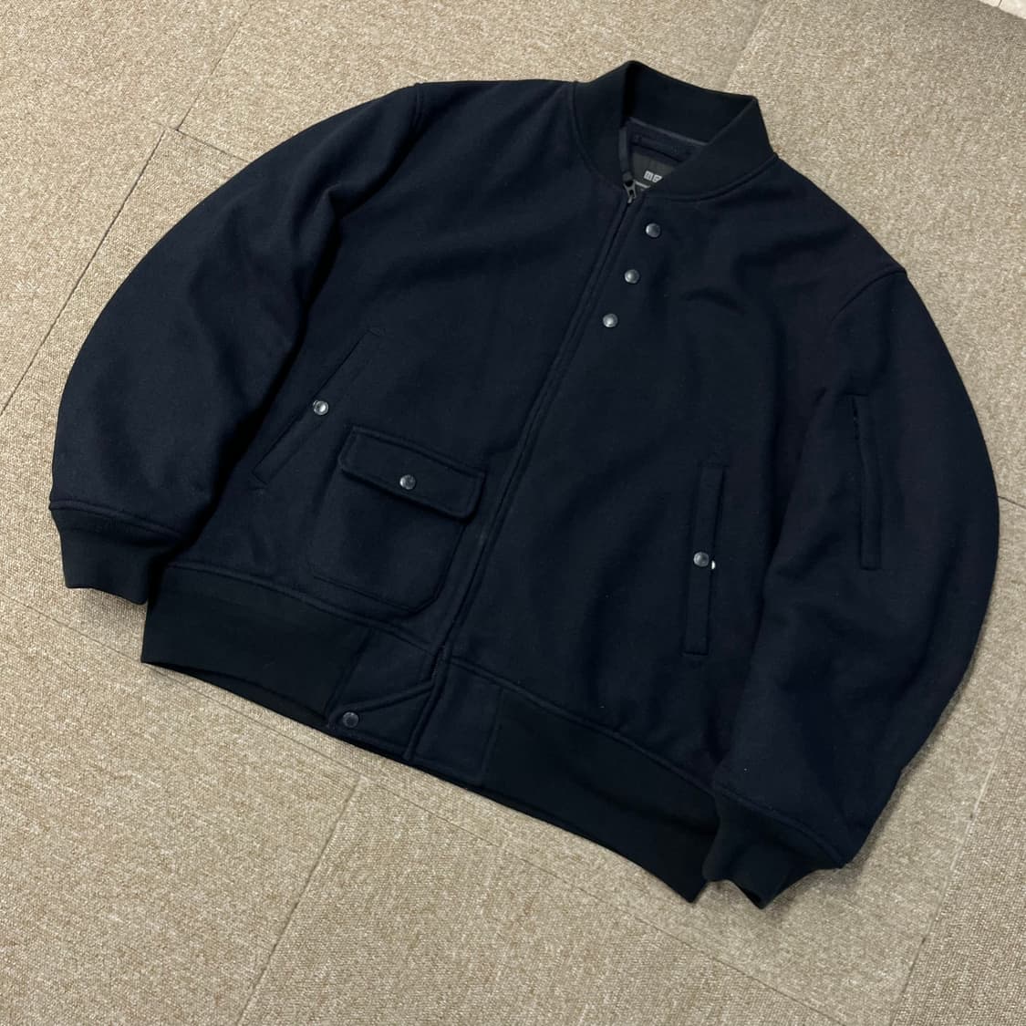  유니클로 x 엔지니어드가먼트 블루종 자켓 상품이미지1