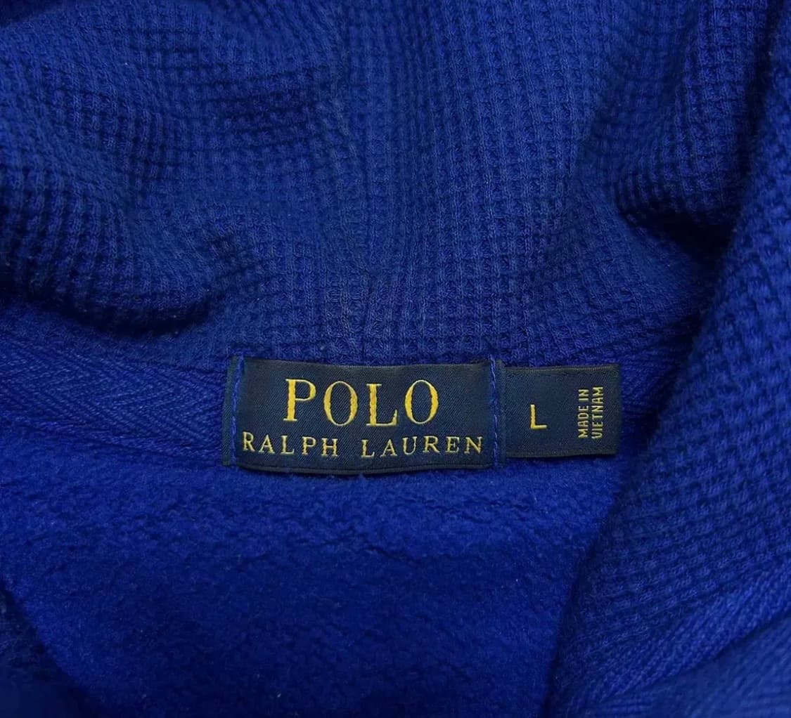 폴로 빅포니 후드집업 딥블루 상품이미지2