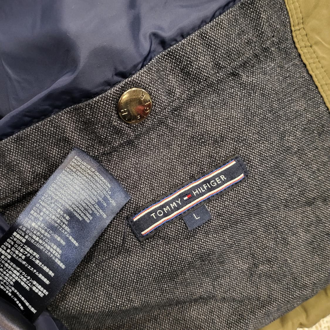 타미힐피거 구스 다운 점퍼 자켓 (L) 상품이미지9