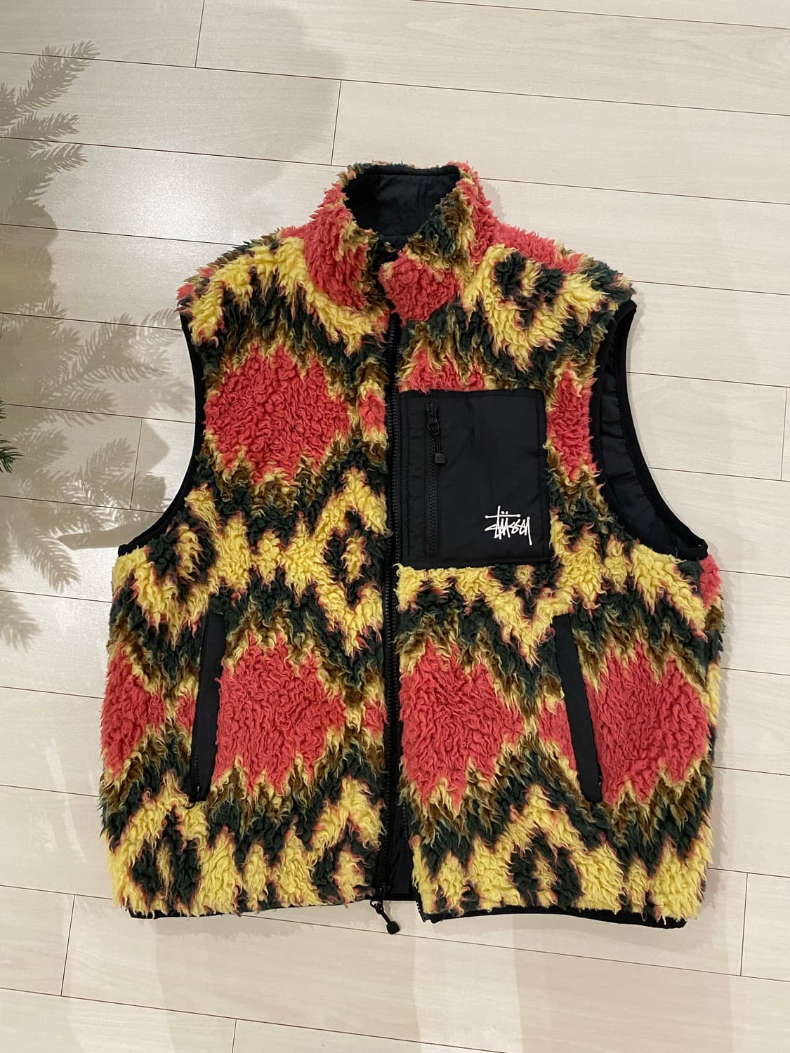 스투시 쉐르파 후리스 베스트 L(105) 상품이미지1