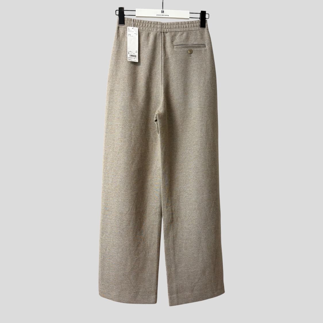 (여성S)유니클로U 와이드 커브 저지팬츠 상품이미지4