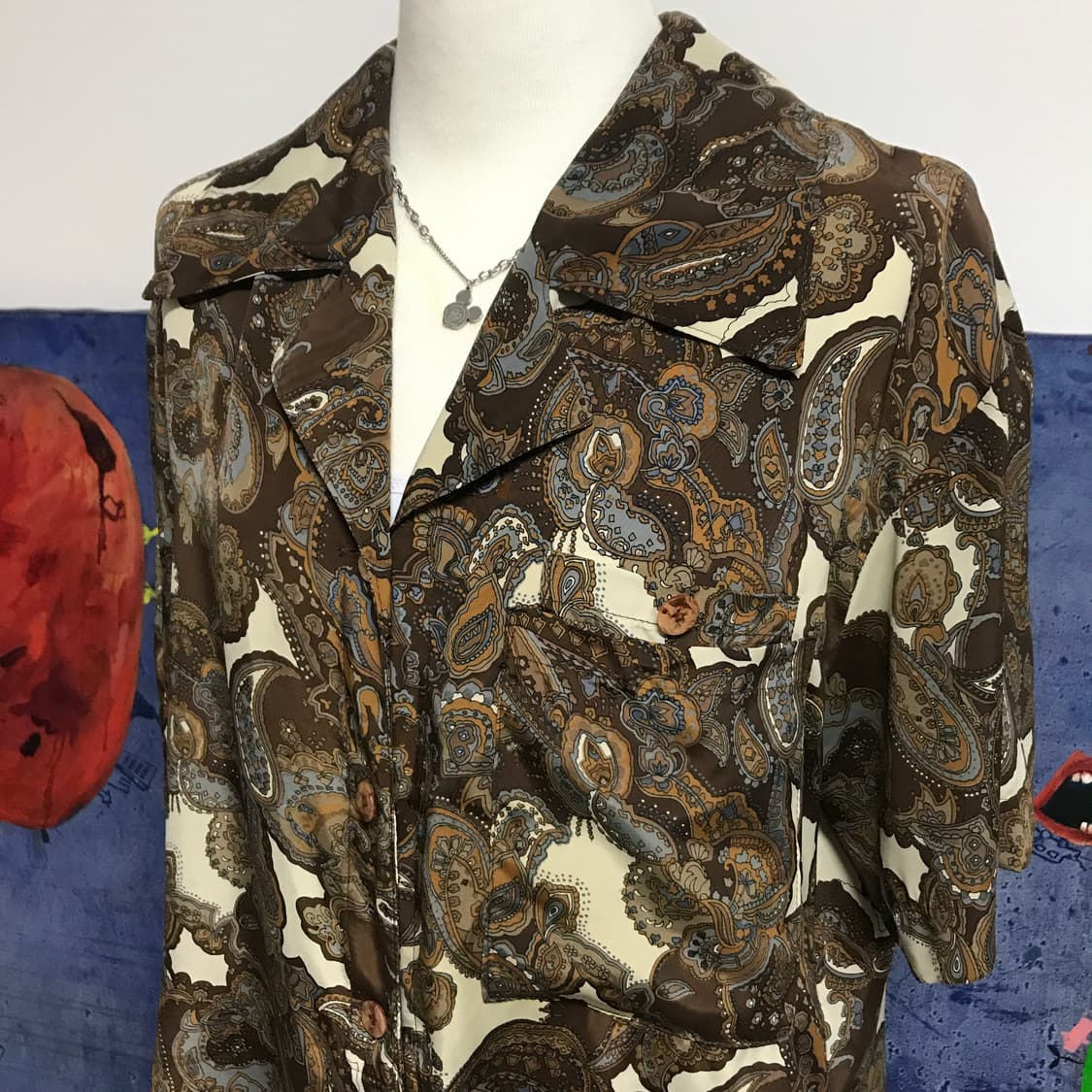 B7) Japan vintage blouse 상품이미지7