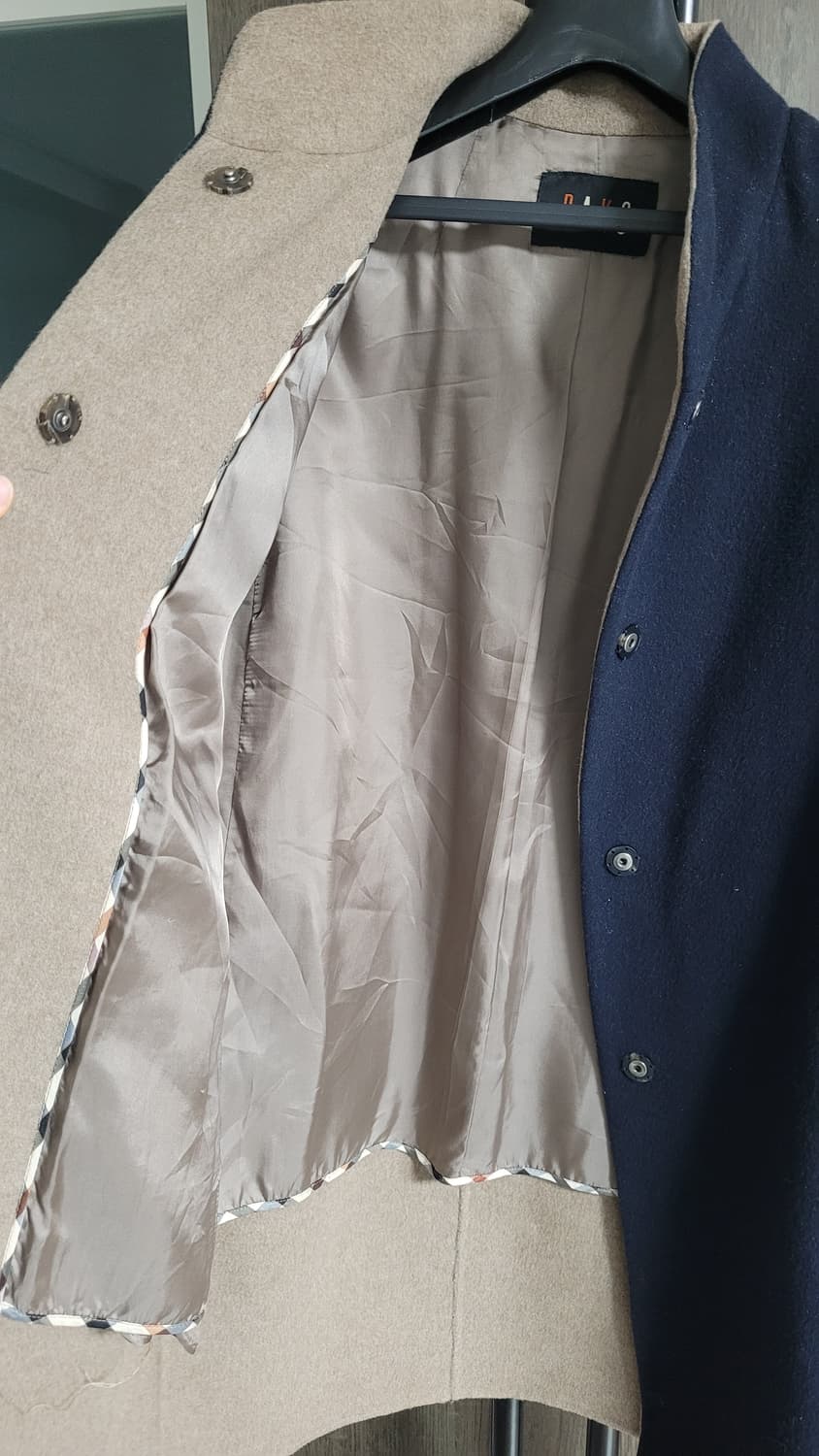 닥스 여성 핸드메이드  모+캐시미어 코트-66사이즈 상품이미지7