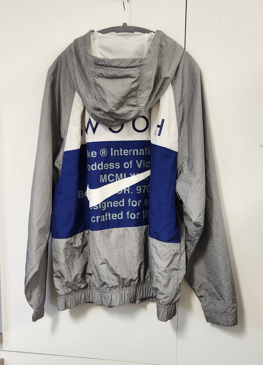 나이키 스우시 바람막이 후드 자켓 XL 상품이미지2