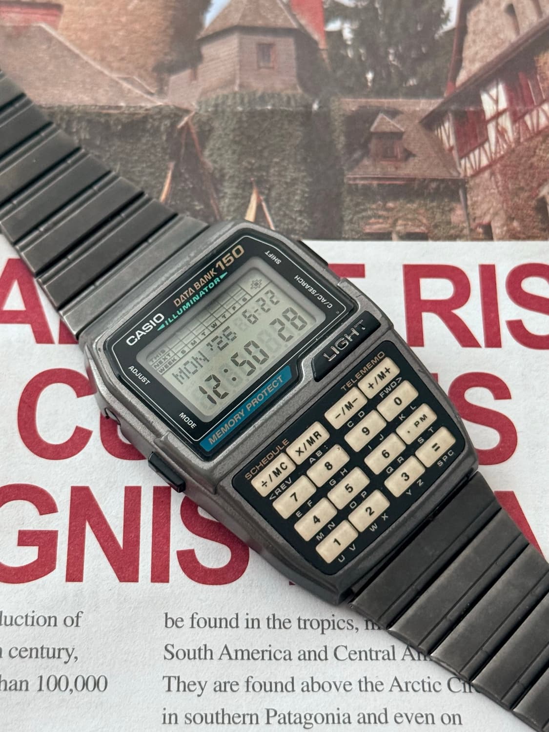 Casio 카시오 데이터 뱅크 DBC-150 1990 상품이미지5