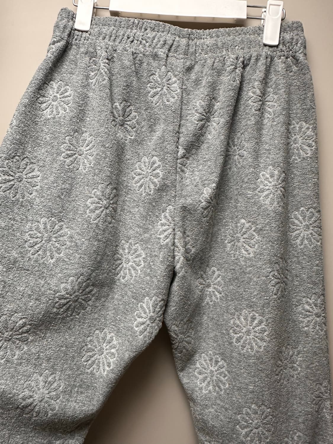 엔조블루스 테리 플라워 밴딩 팬츠 S 상품이미지5