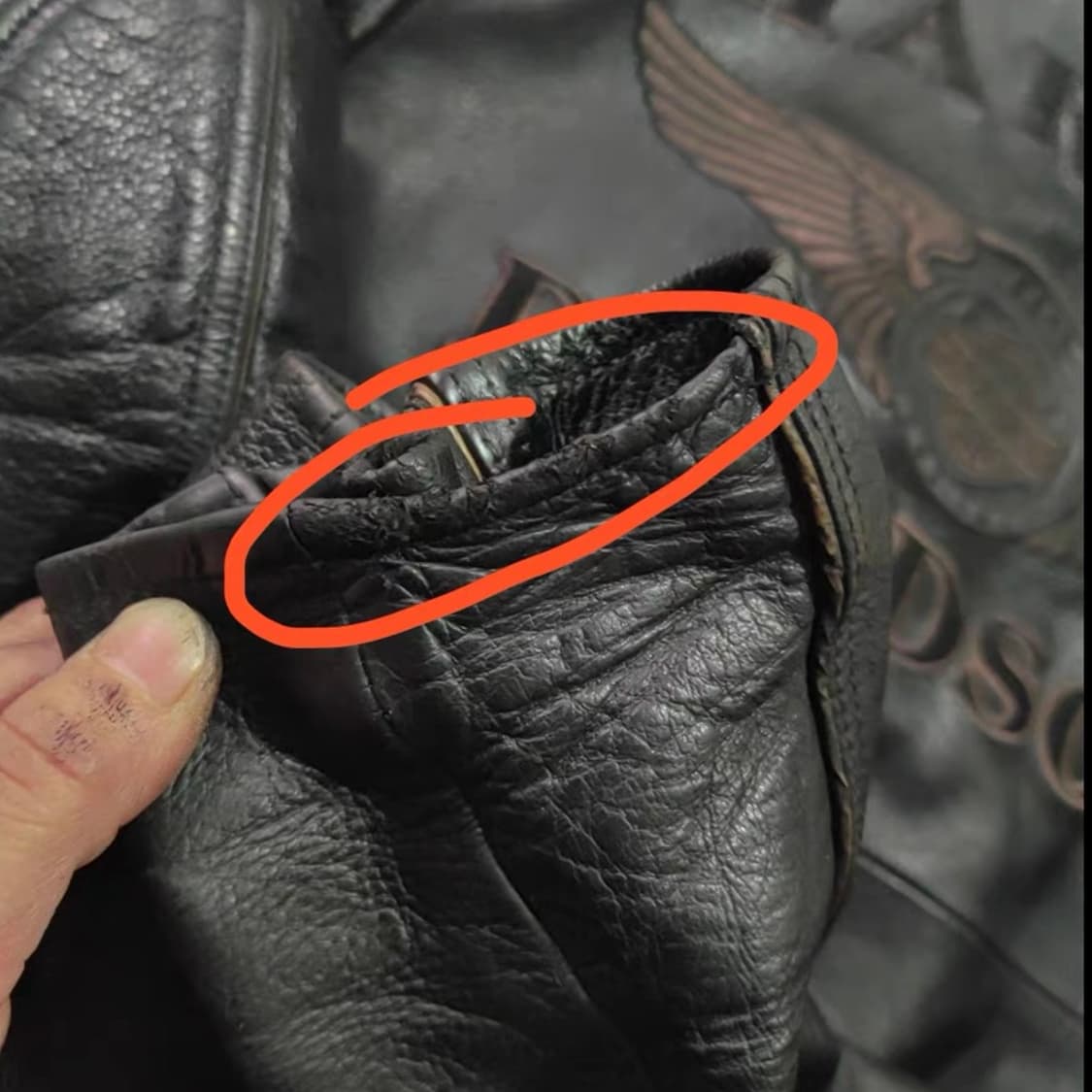 할리데이비슨 110주년 한정판 레더자켓 상품이미지6