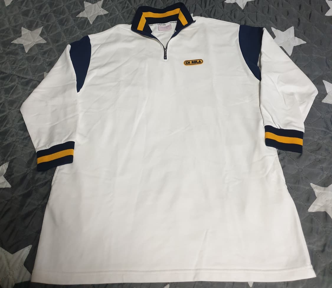 (장원영 PICK) 로라로라 CH라인 하프집업 스웨트 미니원피스 (F) 상품이미지1