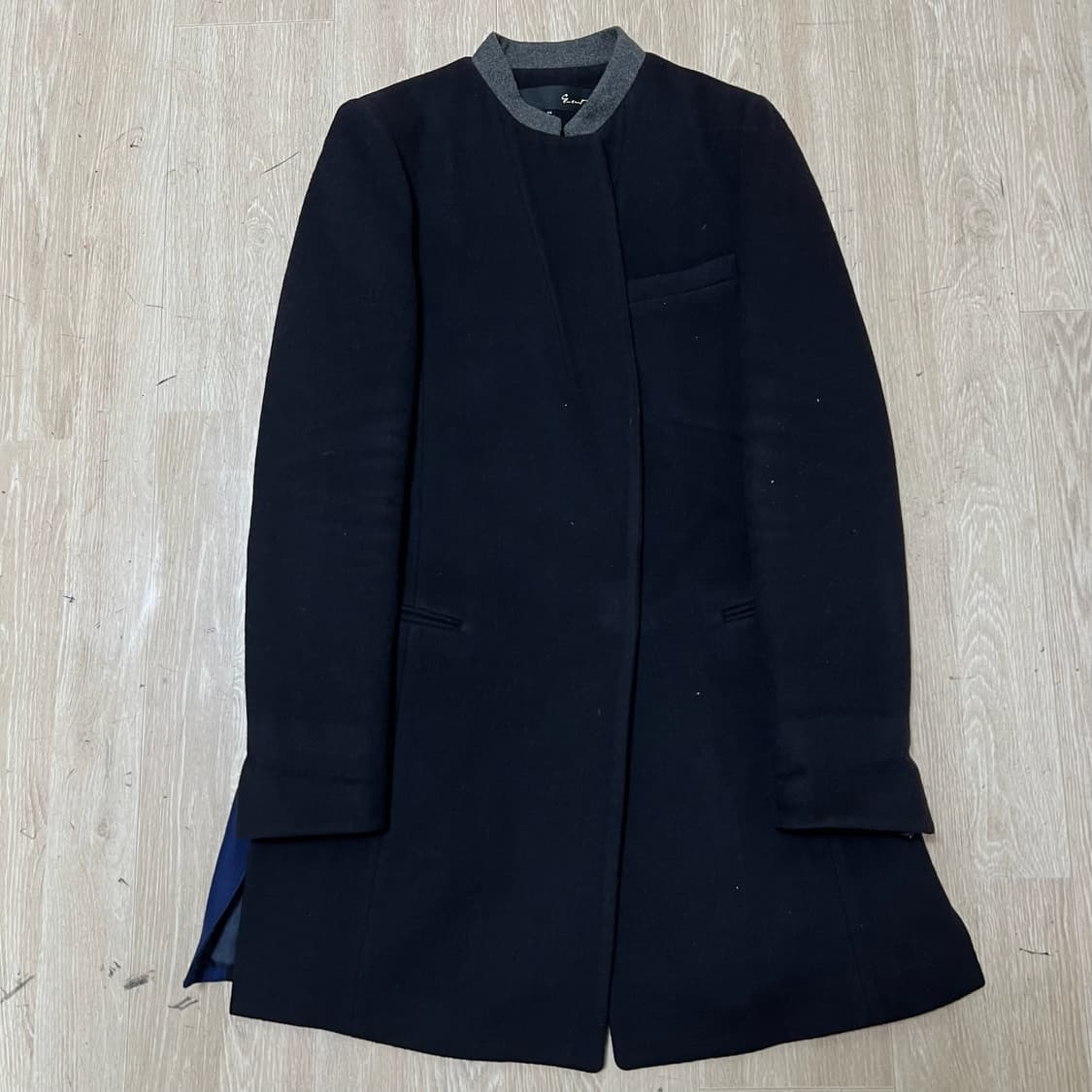 지컷 여성 클래식 모직 싱글 코트 66  상품이미지1