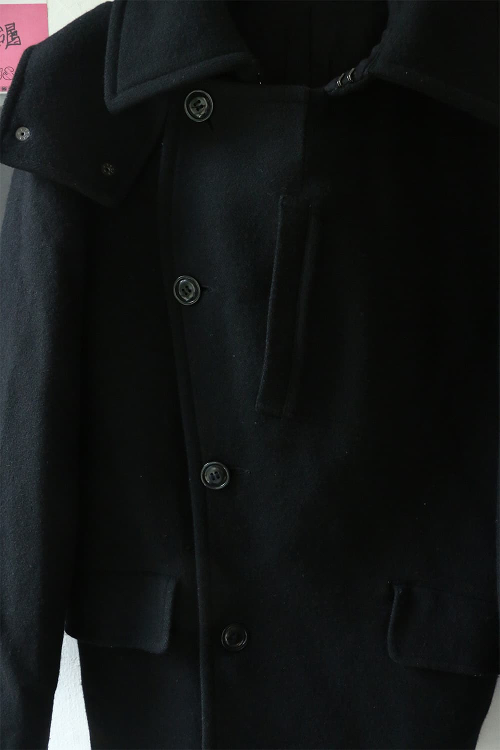 카반 드 주카 블랙 피코트 상품이미지6