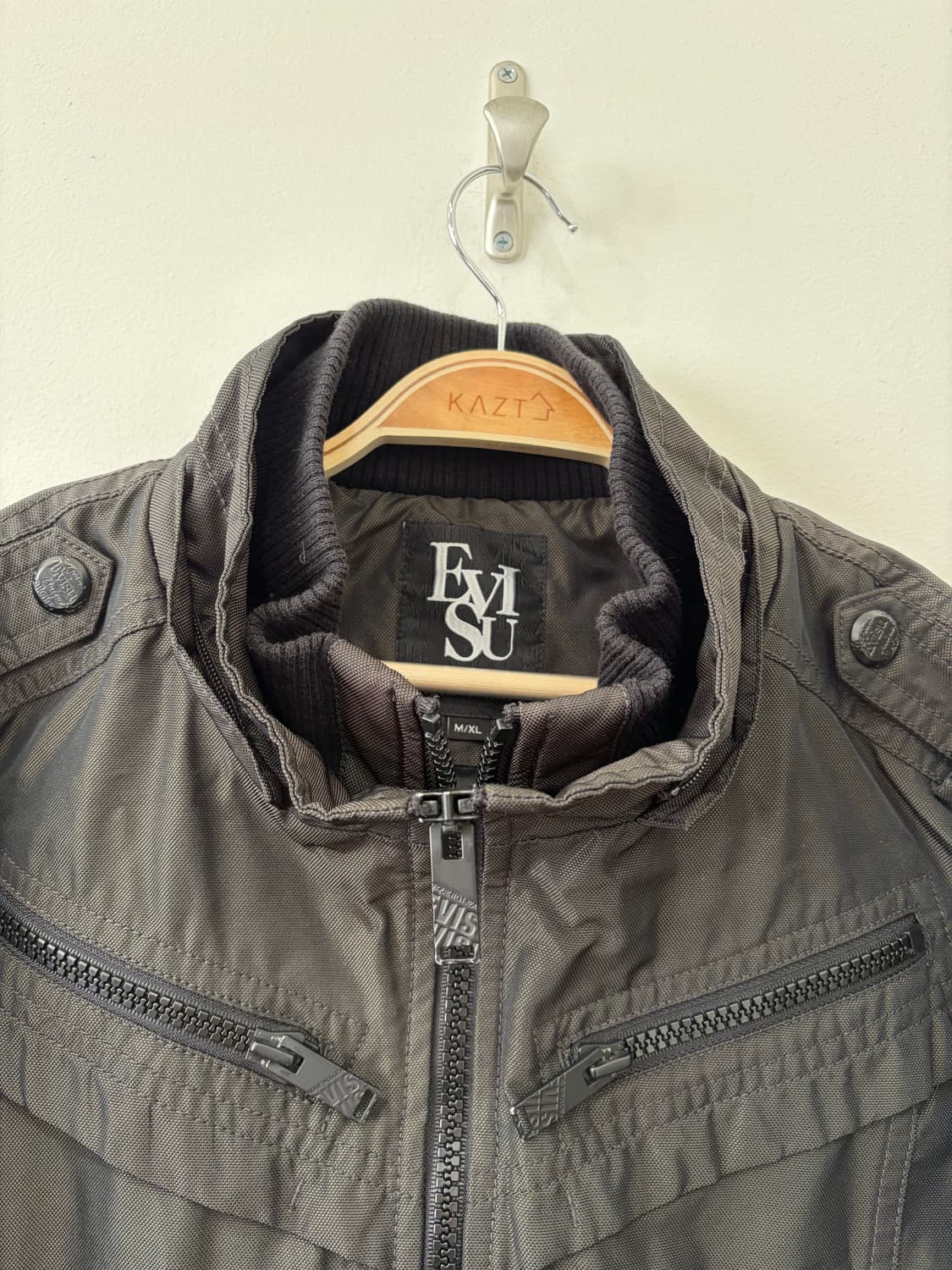 에비수 two zip 자켓 상품이미지2