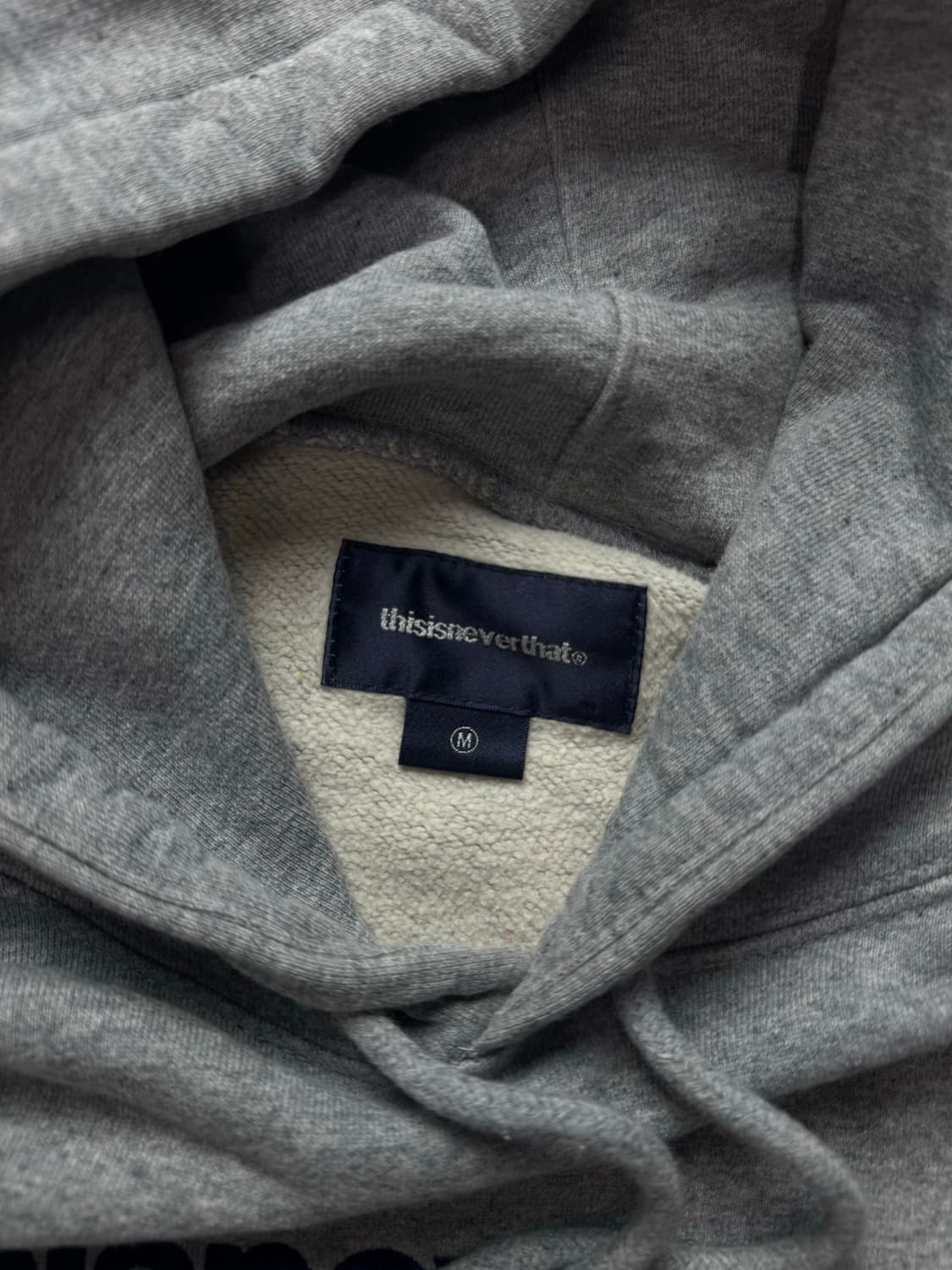 디스이즈네버댓 아치로고 빅로고 박시핏 후드 티셔츠 1376 상품이미지3