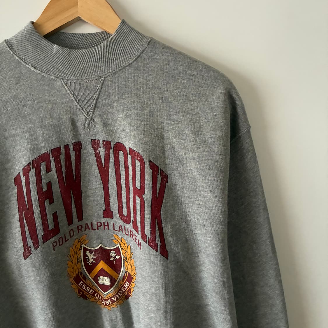 폴로 컬리지 맨투맨 상품이미지2