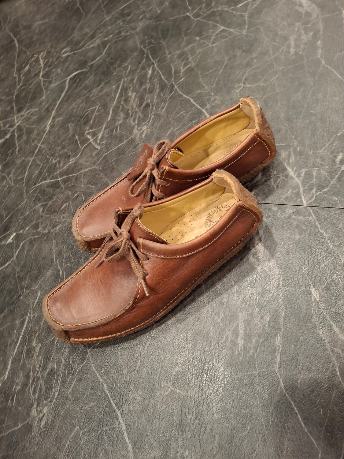 (마지막특가) 클락스 나탈리 브라운 레더 슈즈 250 상품이미지4